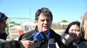 Gaido recorrió los avances de una importante obra del oeste, cerca de quedar inaugurada