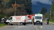 Choque fatal en Lago Puelo: un muerto y tres heridos