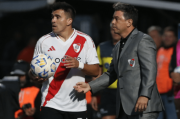 Gallardo apuntó contra el Huevo Acuña luego de la caída de River en Rosario: Tiene que…