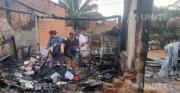 Madre vendía gasolina para ayudar a su familia, pero un galón se incendió con sus hijos durmiendo en su cuarto