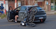 Dos mujeres resultaron heridas en el límite entre La Plata y Ensenada tras un fuerte accidente de tránsito