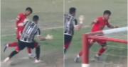 Video: el “penal fantasma” que cobró el árbitro en el clásico de Zonda