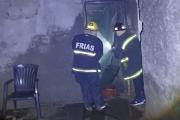 Un joven se salvó de milagro: se incendió su casa mientras dormía