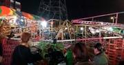 Cae una rueda gigante en la Feria de la Alasita y deja personas heridas