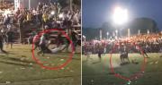 Video: Momento en el que un toro desfigura el rostro de un hombre en Warnes