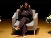 Simone Biles deslumbró con su carisma en Buenos Aires: su profunda reflexión sobre la salud mental y el tierno gesto con una nena que se emocionó al verla