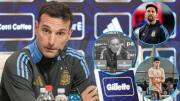 Lionel Scaloni le dedicó unas palabras a Russo, puso en duda la participación de Messi y destacó a los nuevos jugadores
