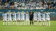 El minuto de silencio de la Selección Argentina por Miguel Ángel Russo