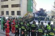 Al menos 80 policías de Tarija se trasladan a Cochabamba para reforzar operativos de desbloqueo