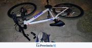 Detuvieron a un hombre por robar una bicicleta en Santa Lucía