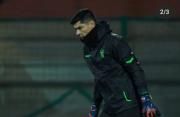 La selección entrena “abrigada” por el frío de Moscú