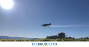 San Juan refuerza la lucha contra la polilla de la vid con nuevas aplicaciones aéreas en zonas vitivinícolas