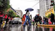 Senamhi pronostica lluvias y tormentas eléctricas en el norte y occidente de Bolivia