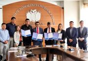 Diputados, CAINCO y USFX suscriben acuerdo para reactivar la economía de Chuquisaca