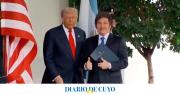 Javier Milei fue recibido por Donald Trump en la Casa Blanca