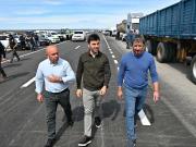 “Nacho” Torres habilitó el tramo de una ruta que había quedado envuelta en un entramado de corrupción de Lázaro Báez