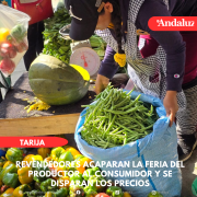 Revendedores acaparan la feria del productor al consumidor y se incrementan los precios