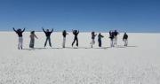 “La única razón por la que vinimos a Bolivia”: Turistas impresionadas al conocer el Salar de Uyuni