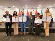 Cámara de Diputados distingue a instituciones y bolivianos destacados en música, deporte, salud y emprendimiento