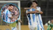 Lionel Messi festejó el pase a la final del Mundial Sub 20 y felicitó a la Selección Argentina