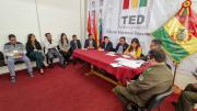 TED Potosí coordina con la Policía y la Fiscalía acciones de seguridad para el traslado del material electoral