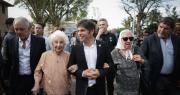 Con la compañía de Estela de Carlotto, Axel Kicillof cerró la quinta edición del programa “Futuro Memoria”