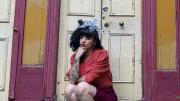 Revuelo en Valparaíso: Mon Laferte grabó escenas de su nuevo álbum en la Quinta Región