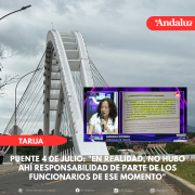Puente 4 de Julio: Informe pericial señala que no hubo lesividad al Estado