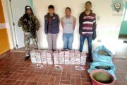 En Sipe Sipe caen dos extranjeros y un boliviano con marihuana