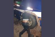 Tragedia: falleció un guarda, le cayó el colectivo encima