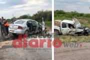 Dos muertos y una mujer en estado crítico fue el saldo de un brutal choque
