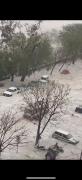 Intensa lluvia con granizada desatóefectos “catastróficos” para Tarija