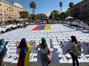 Venezolanos en Roma exigen libertad para más de 800 presos políticos antes de la canonización de José Gregorio Hernández y madre Carmen Rendiles