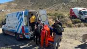 Una mujer se accidentó en el cerro Hermitte