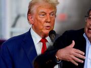 Donald Trump llamó narcotraficante a Gustavo Petro y anunció el fin de la ayuda para Colombia