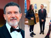Las hijas de Obama, las invitadas más inesperadas en la boda de Stella del Carmen, la hija de Antonio Banderas