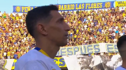 Conmovedor homenaje de Rosario Central a Miguel Ángel Russo con la emoción de Ángel Di María