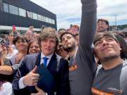 Milei le dice no a la campaña bonaerense y deja a Santilli al frente