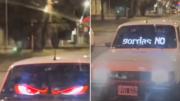 Argentina reacciona ante un vehículo con mensaje gordofóbico
