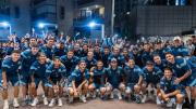 Racing aterrizó en Río de Janeiro y fue recibido por una multitud de fanáticos