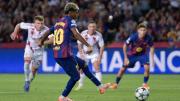 Barcelona se lució en Champions League con una goleada cargada de polémica