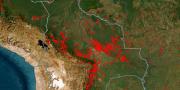 Bolivia enfrenta casi mil focos de calor y mantiene la alerta roja