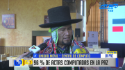 Avanza el conteo de votos en La Paz: 96,7% de actas computadas