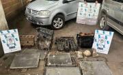 Clausuraron otro desarmadero en La Plata y detuvieron al dueño del taller: hallaron más de 40 autopartes ilegales