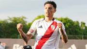 Agustín Ruberto volvió al gol tras ocho meses y fue figura en la Reserva de River