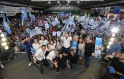 Jaldo encabezó un acto en Aguilares