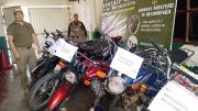 DIPROVE Montero recupera siete motocicletas robadas en operativo conjunto