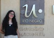 Gimena, la egresada de la Universidad de Río Negro que se distingue en el mundo por su excelencia académica
