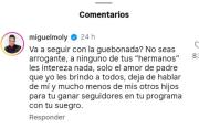 Drama familiar al estilo venezolano: Jonathan Moly y su papá Miguel Moly se enfrentan públicamente