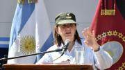 Patricia Bullrich apuntó contra los opositores que se movilizan en los actos de campaña de Javier Milei